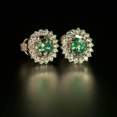 Natural Alexandrite Earrings - The Alexandrite